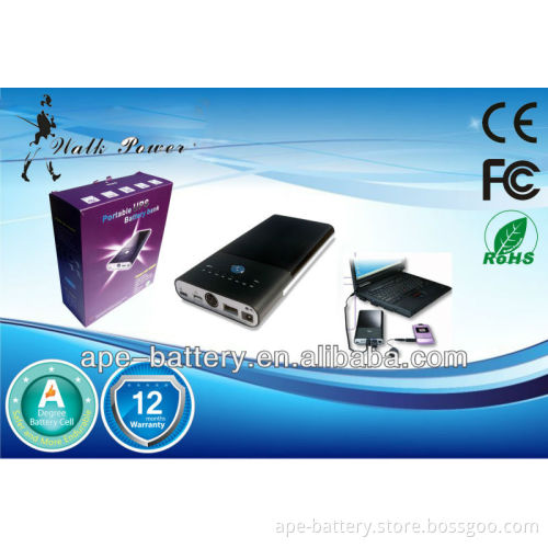8v ~20v Rechargeable Li-ion Battery 4.5A rechargeable batteries bank for instument for notebook for laptop